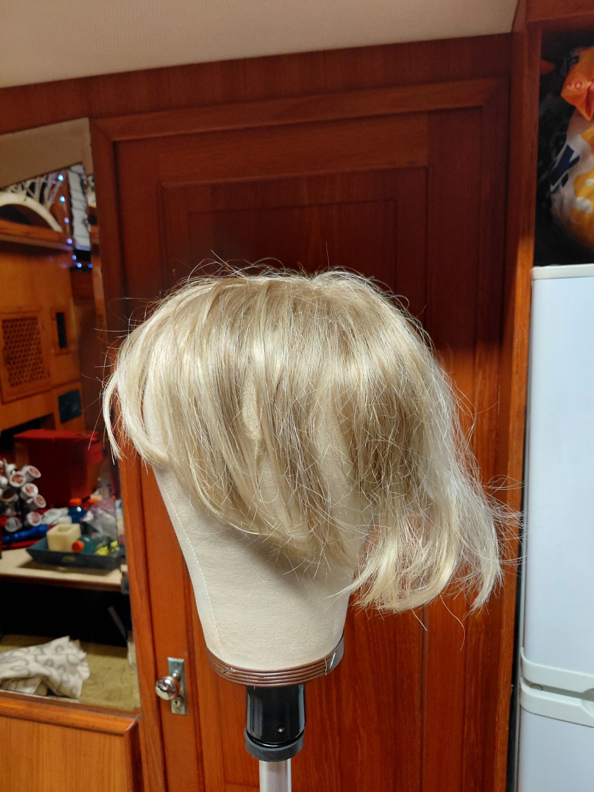 Godiva’s Secret Wigs Medium Spring Honey Clip-In Synthetic Layered Hairpiece
