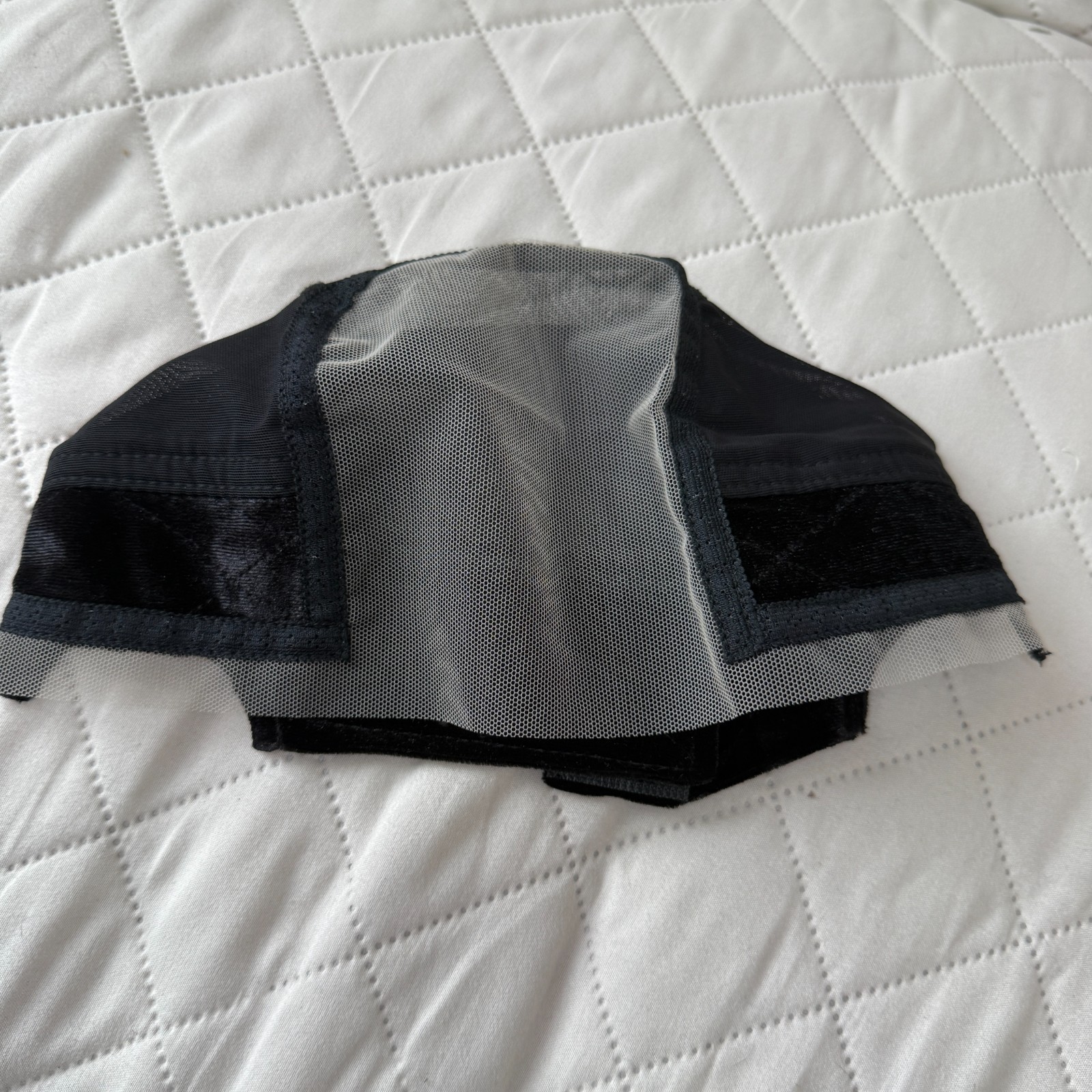 Black Lace Wig Grip Cap – Transparent/Reusable/Adjustable Non-Slip Cap