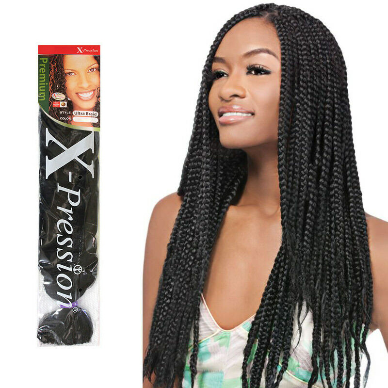 X-PRESSION PREMIUM 100% KANEKALON ULTRA BRAID 82″/165g ORIGINAL XPRESSION JUMBO