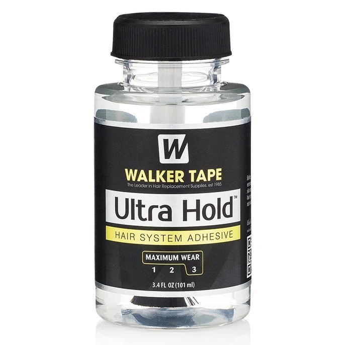 Walker Tape Ultra Hold Glue – 1.4 oz Brush-On Adhesive for Hair Systems & Wigs