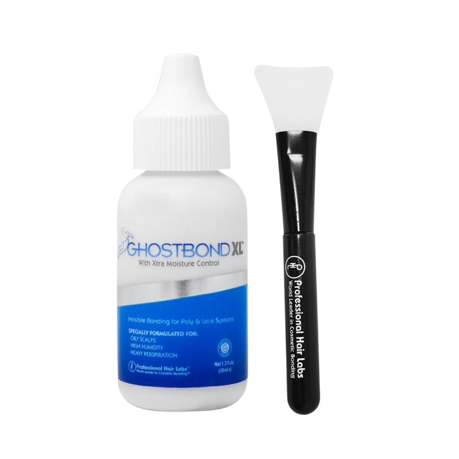 XL Lace Wig Glue 1.3oz – Invisible, Water & Oil-Resistant, Non-Toxic Adhesive wi