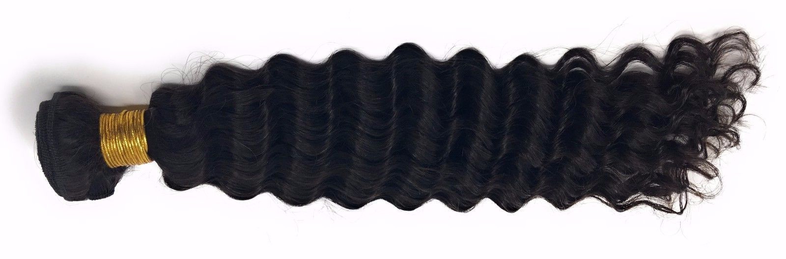 9A Remy Virgin Deep Wave Natural Color Sew In 100 Brazilian Human Hair Extension