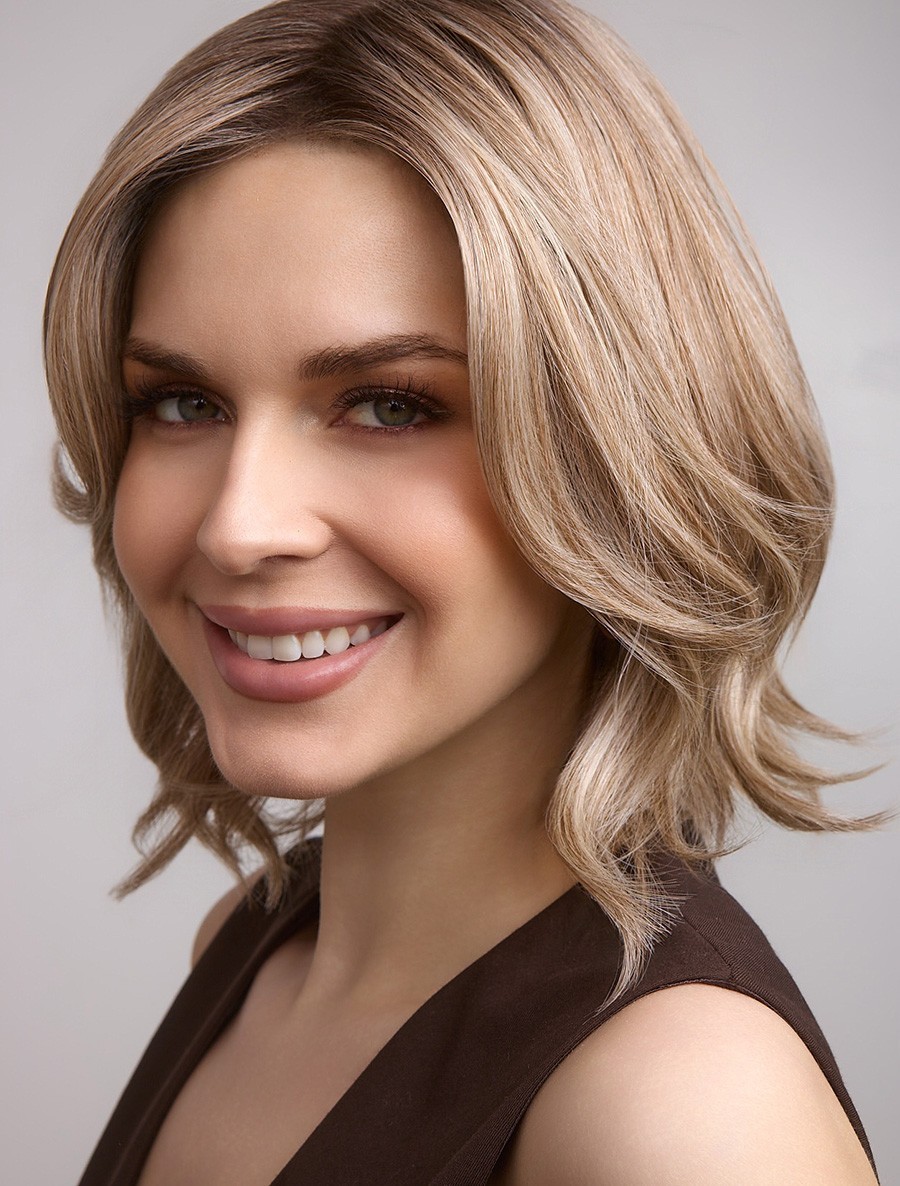 FARREN Wig by AMORE, ANY COLOR! Heat-Friendly! Hand-Tied, Mono Top + Lace Ft NEW