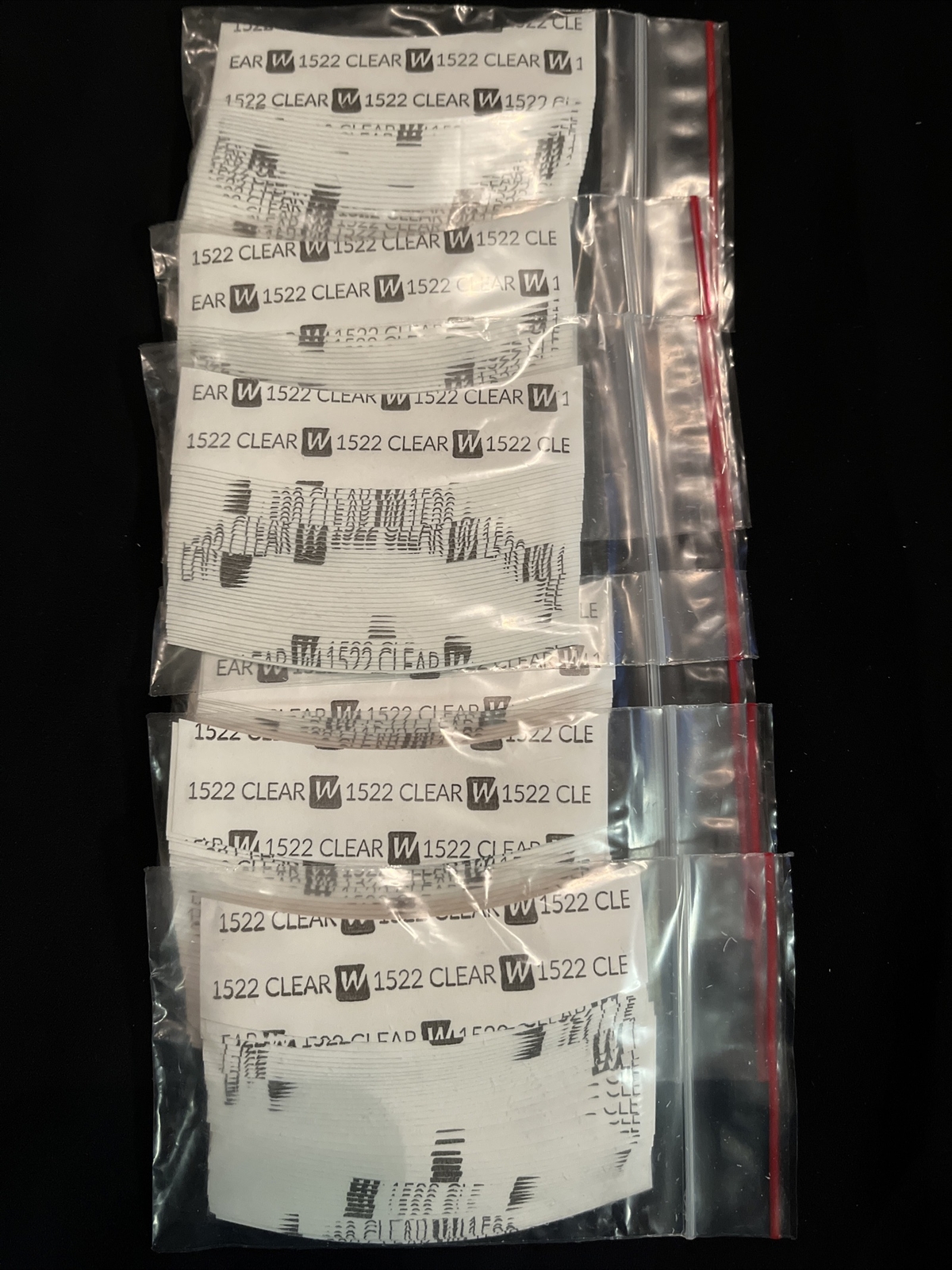 Walker 3M 1522 -C Contour -216 Pc 6-Packs -Hairpiece Tape .Poly Wig System .NEW