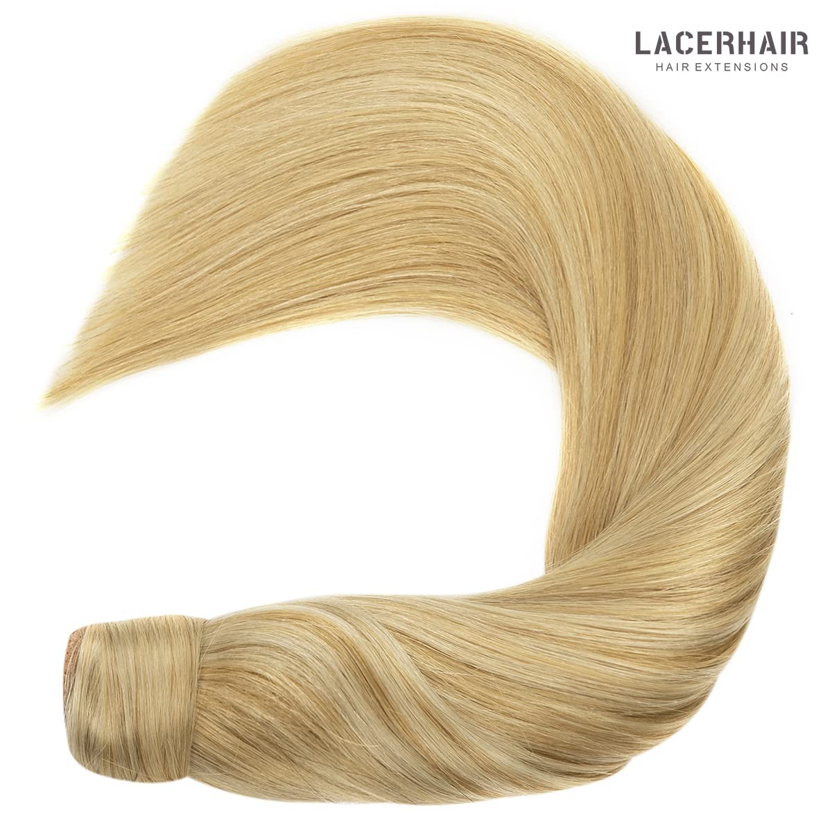 Lacer Hair Extensions Ponytail 100 Remy Human Hair Extensions Long Straight