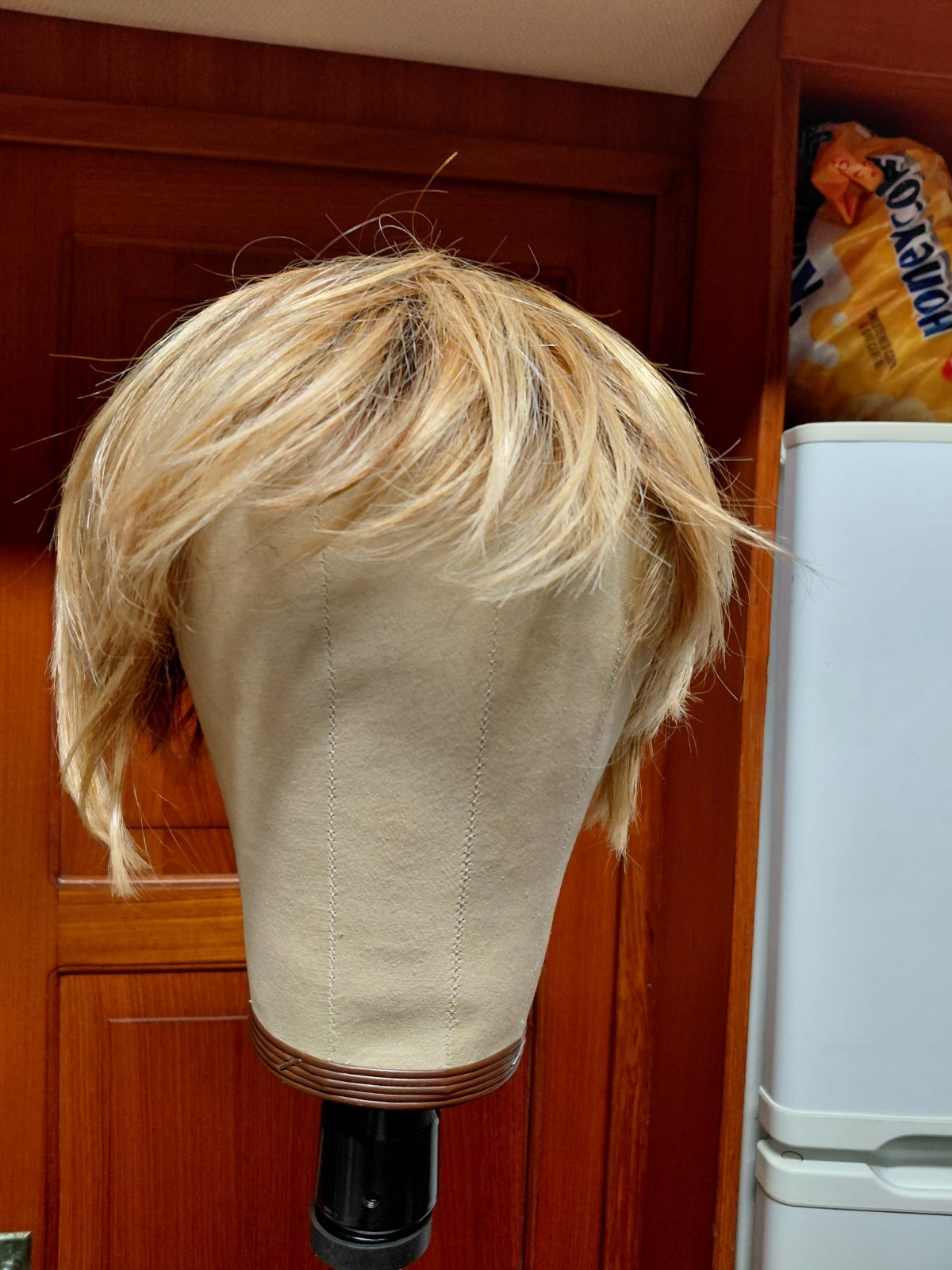 Godiva’s Secret Wigs Medium Spring Honey Clip-In Synthetic Layered Hairpiece