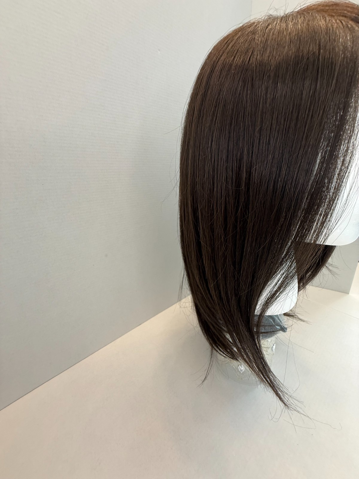 Custom Handmade Wig Brunette 15in Hair Cancer Alopecia Use