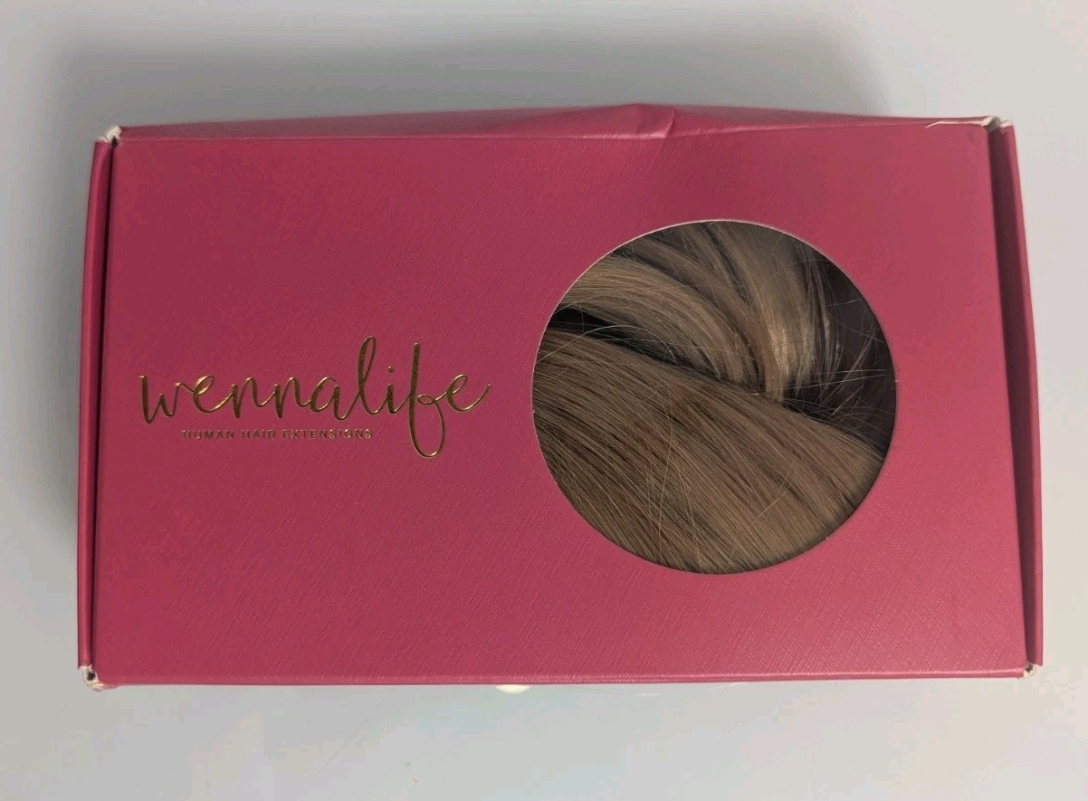 Wennalife Authentic Virgin Human Hair Extensions 22″ – Box With 21 Strand