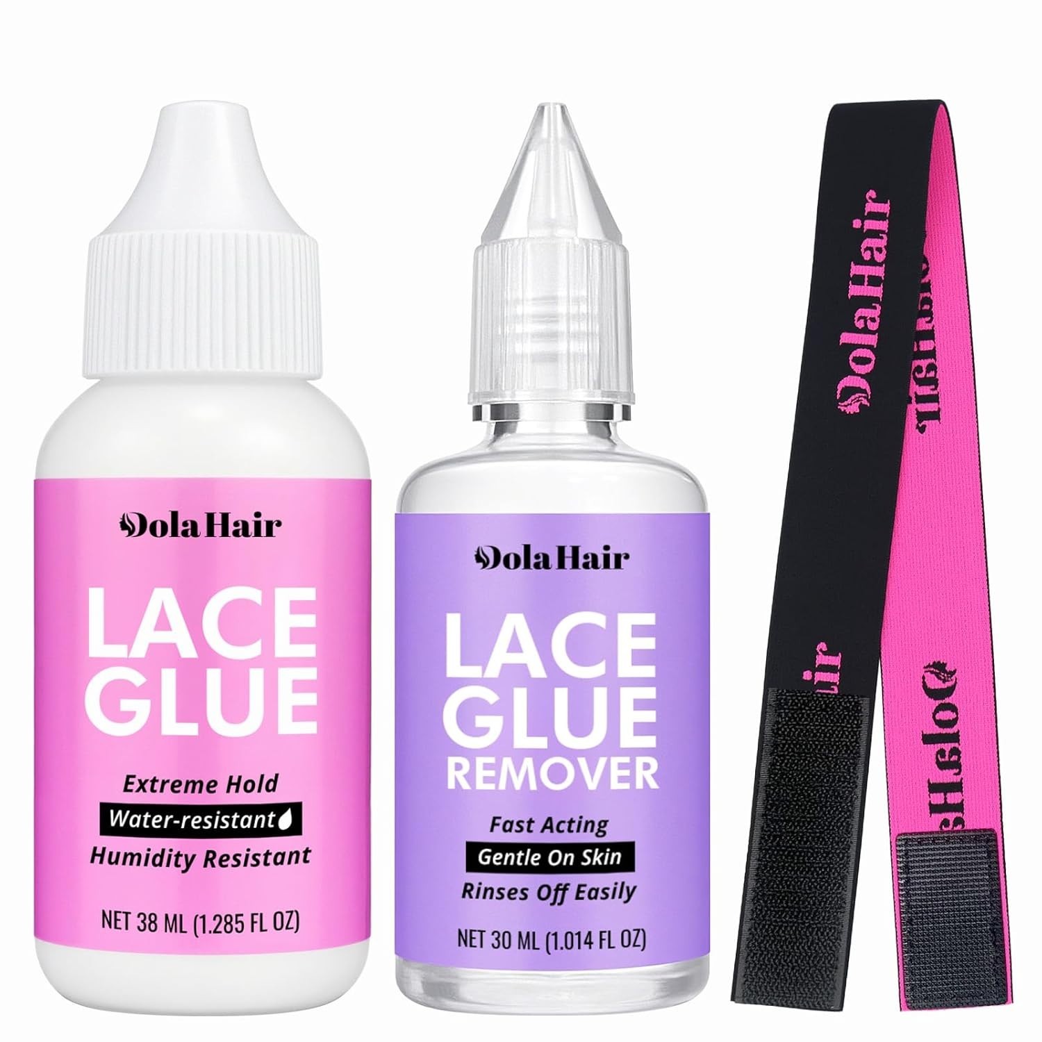 Lace Wig Glue Kit – Fast Acting Waterproof Adhesive for Seamless Application