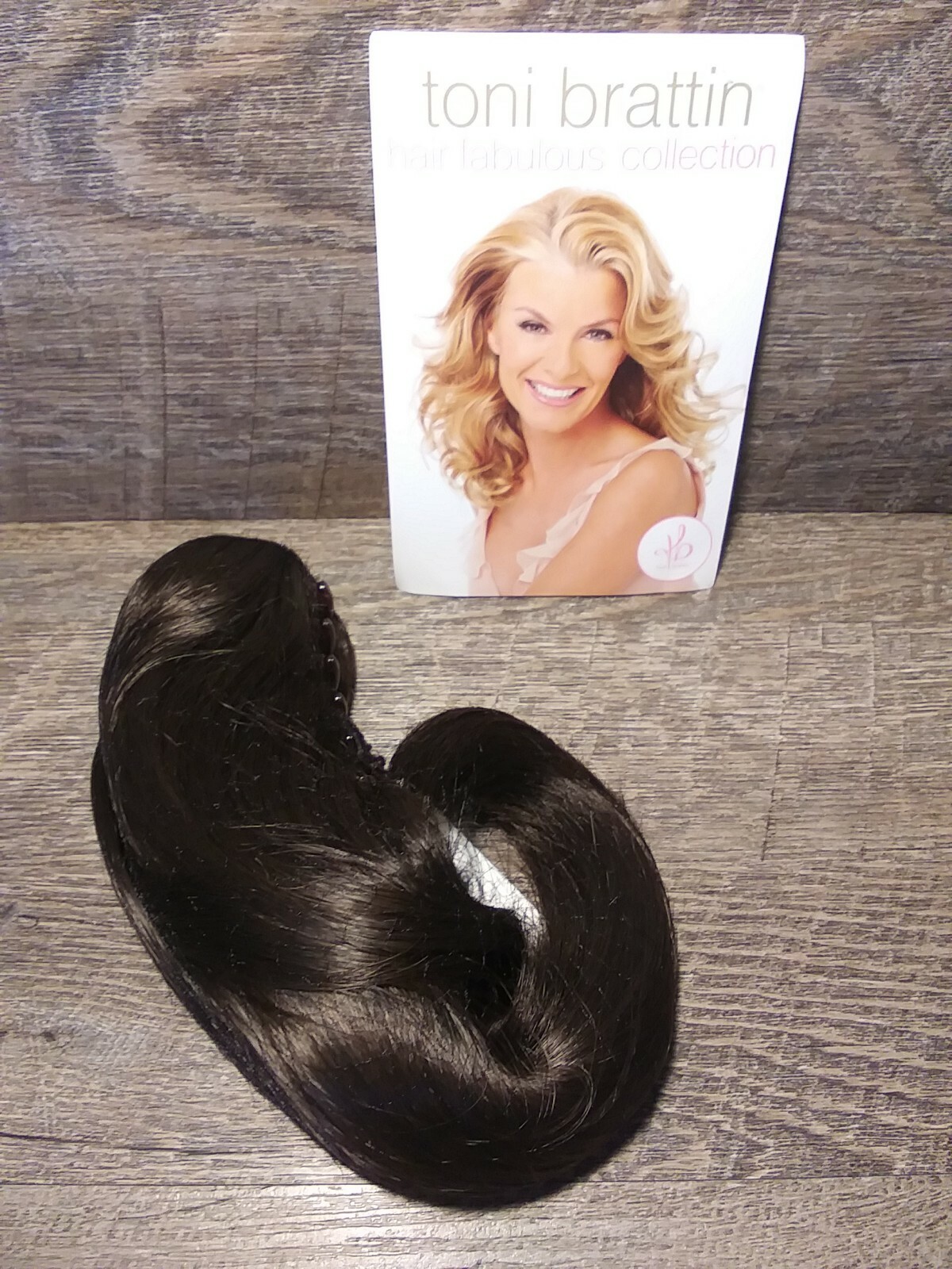 Toni Brattin Extensions – Pony Layered Flip – DARK/BROWN 104-920 NWT