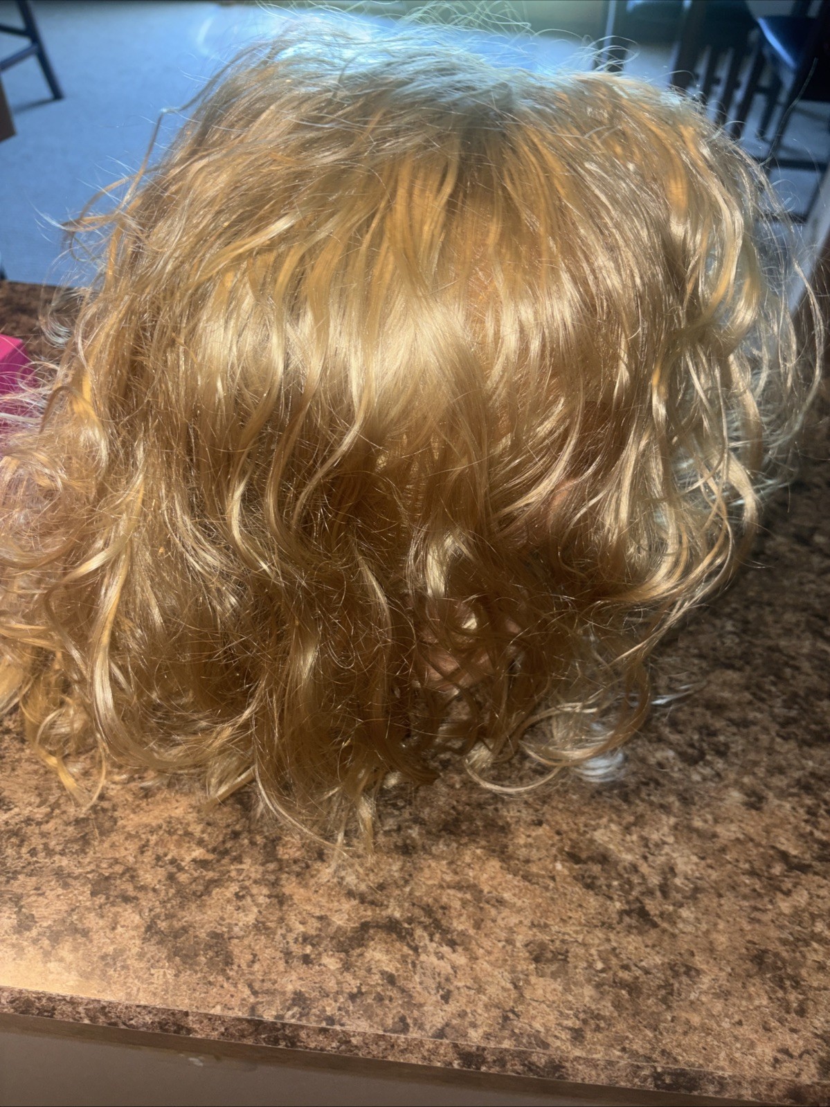 Tony Of Beverly Wig Blond 100% MODACRYLIC Golden Blonde