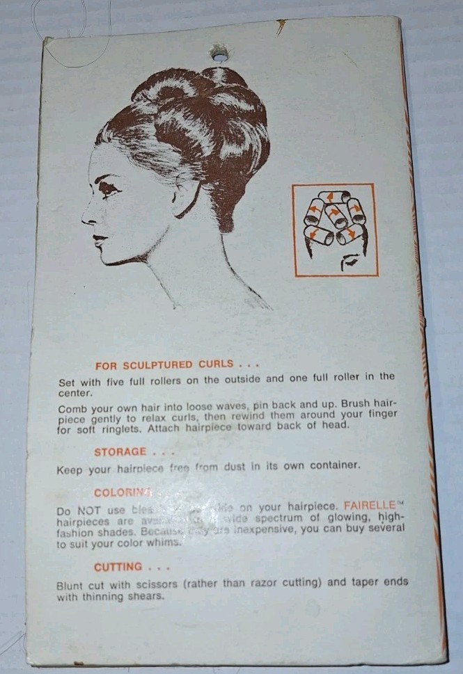 vintage caprice originals Hair wiglet SIP color grey Hong Kong