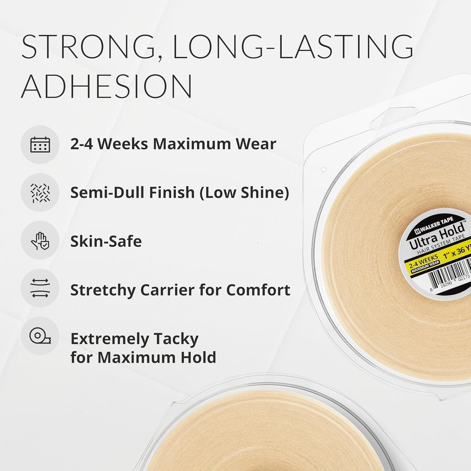 Ultra Hold 1″ x 36 Yards Tape Roll – Strong Adhesive