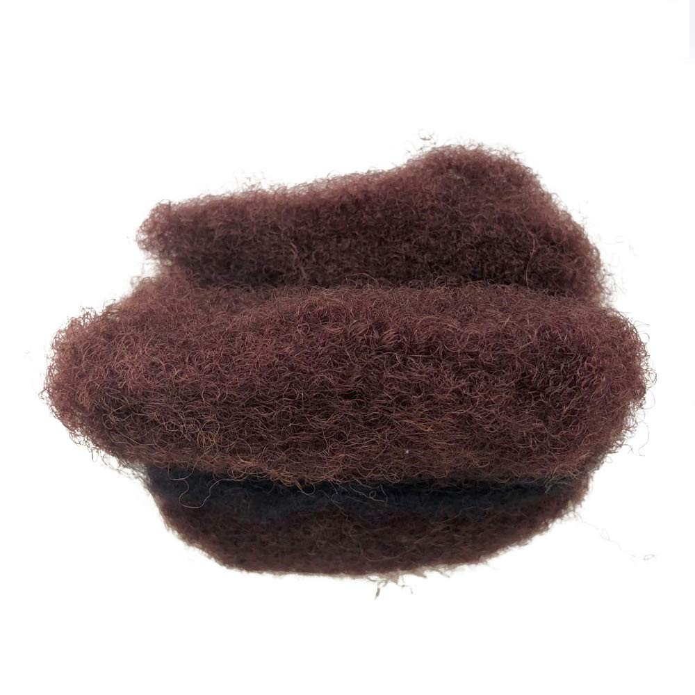 Yonna Tight Afro Kinky Bulk For Dreadlockstwist Braids Human Hair Deep Dark