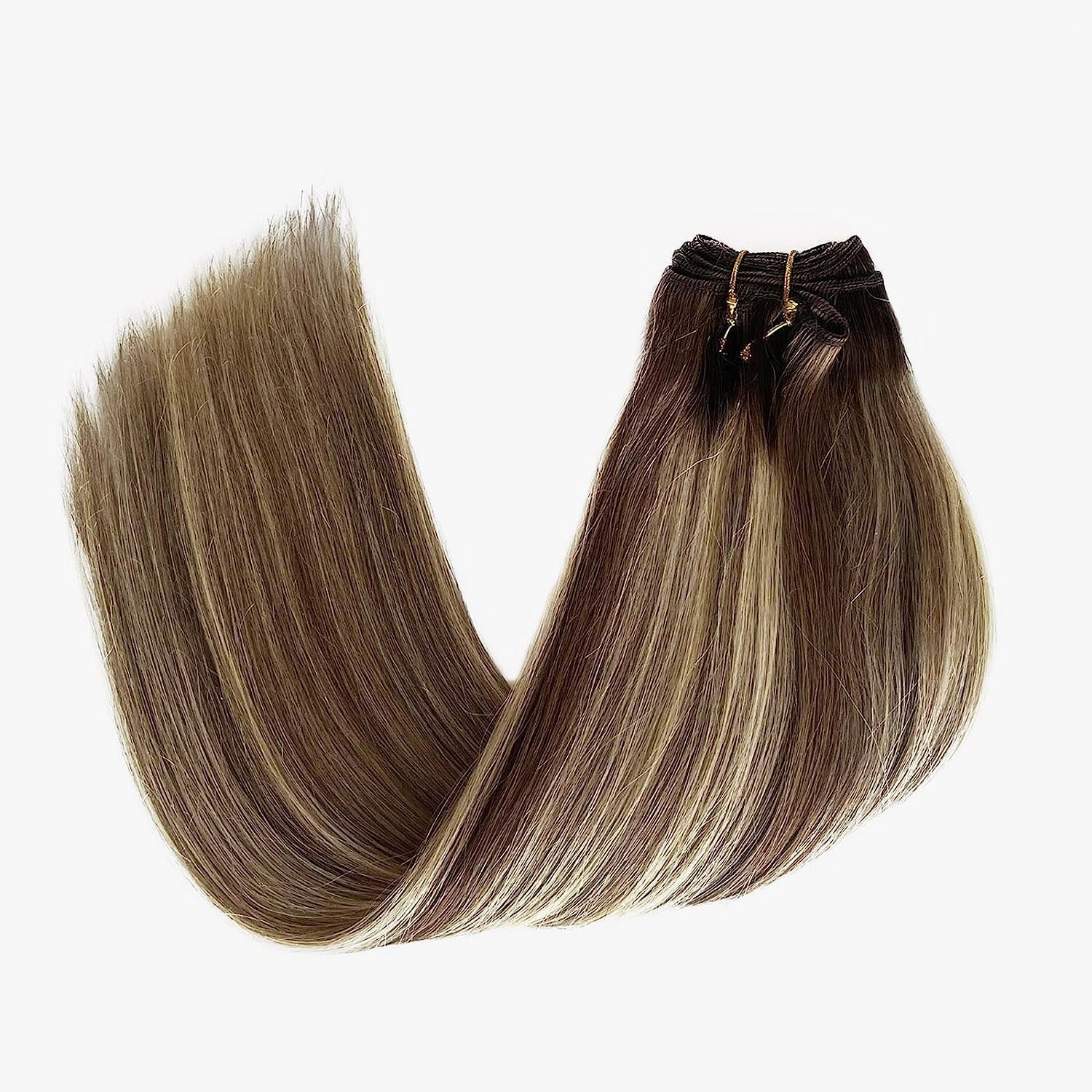 Valiilo 14 Inch Human Hair Extensions Sew In Hair Extensions Real Human Hair