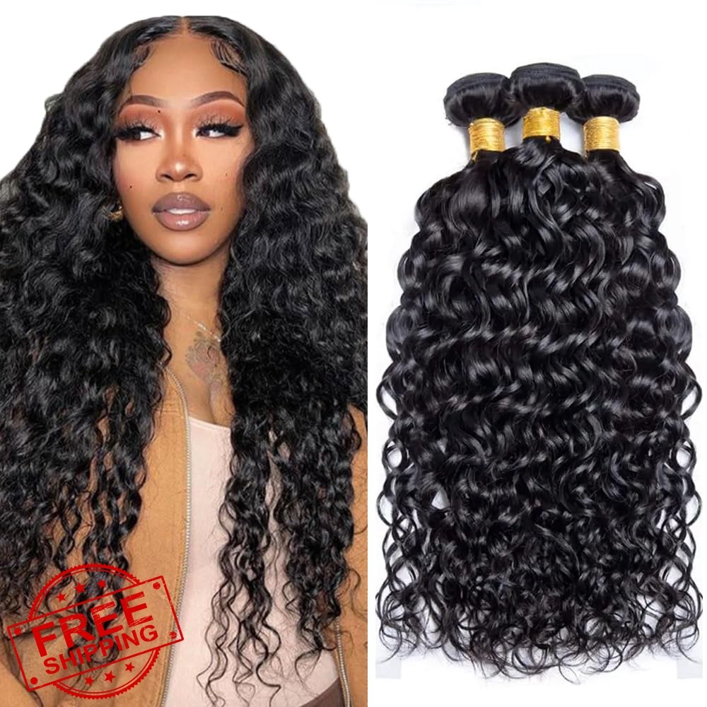 Weeybay 22 24 26 Inch 1B Black Water Wave