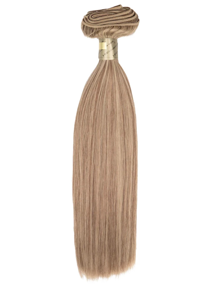 Bohyme Gold Silky Straight Remy Human Hair Extentions 16″ color D14/BL22A