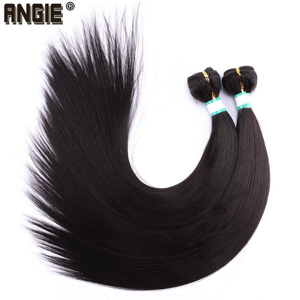 200gram/lot Straight Hair Bundles High Temperature Synthetic Hair Extensions