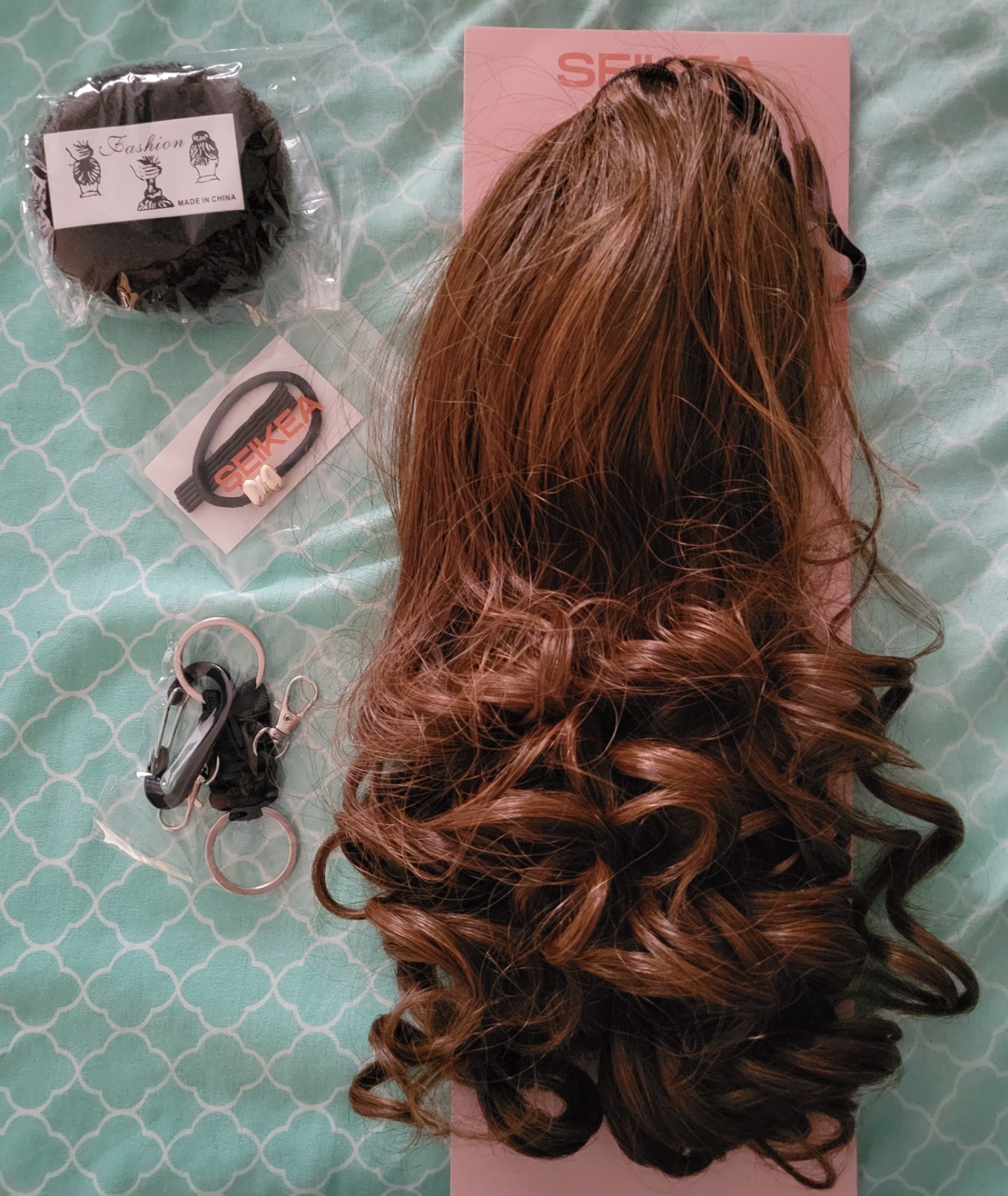 Mocha Cheer Ponytail Hair Piece 12″