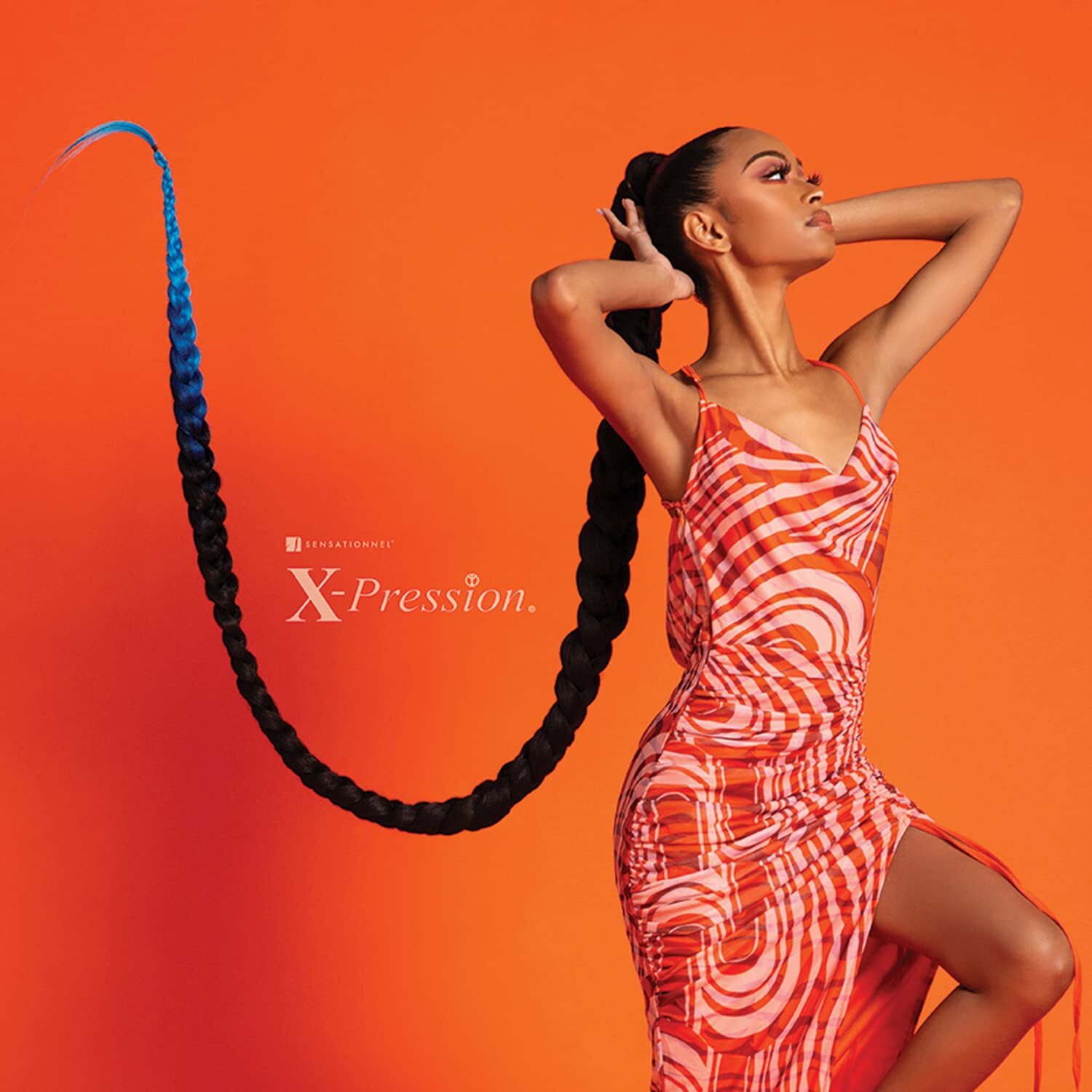 Sensationnel Xpression 1B Off Black Kanekalon Braiding Hair 100 Flame Retardant