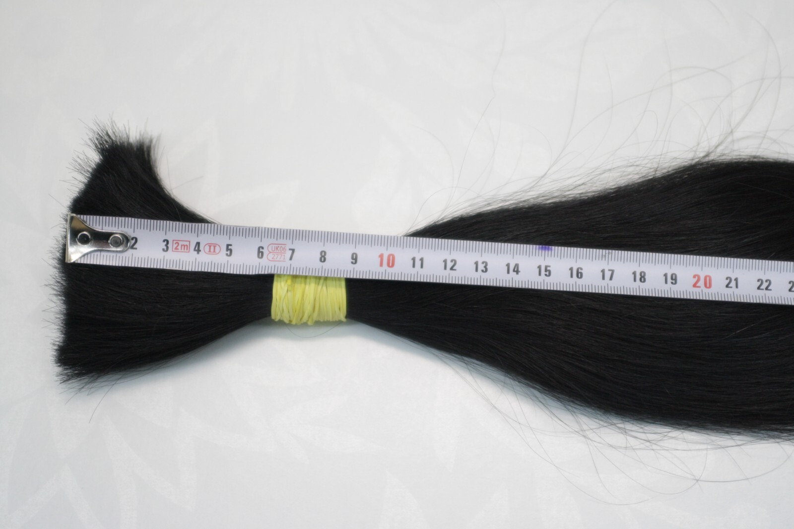 Silky LUX Natural Slavic Ukrainian Black hair extensions 45m/18″ & 105gr/3,7oz