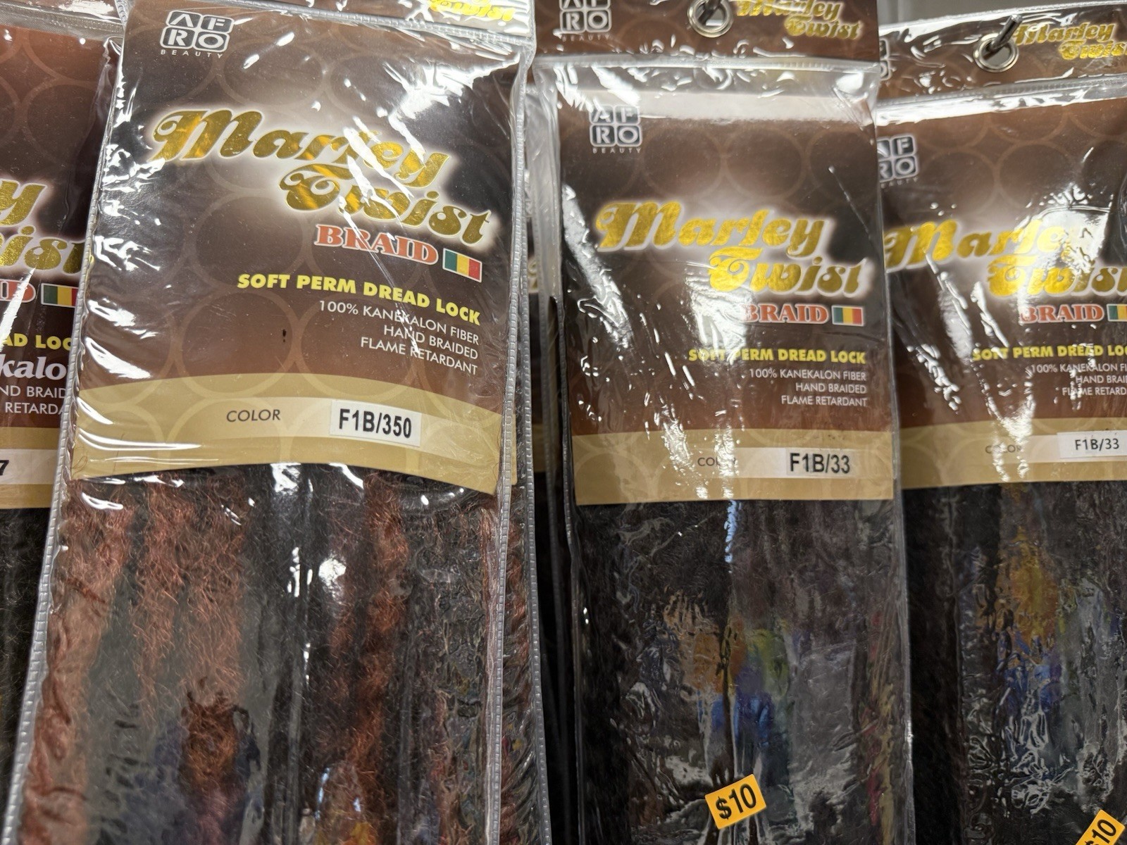 Afro Beauty Marley Twist Braid Synthetic Weft Hair Extensions, Various Colors