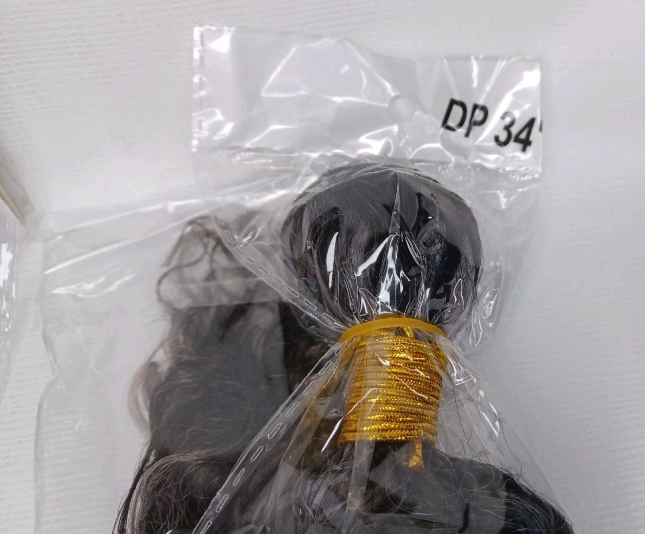3 Bundles 34″ Hair Extensions Body Wave Black & Grey