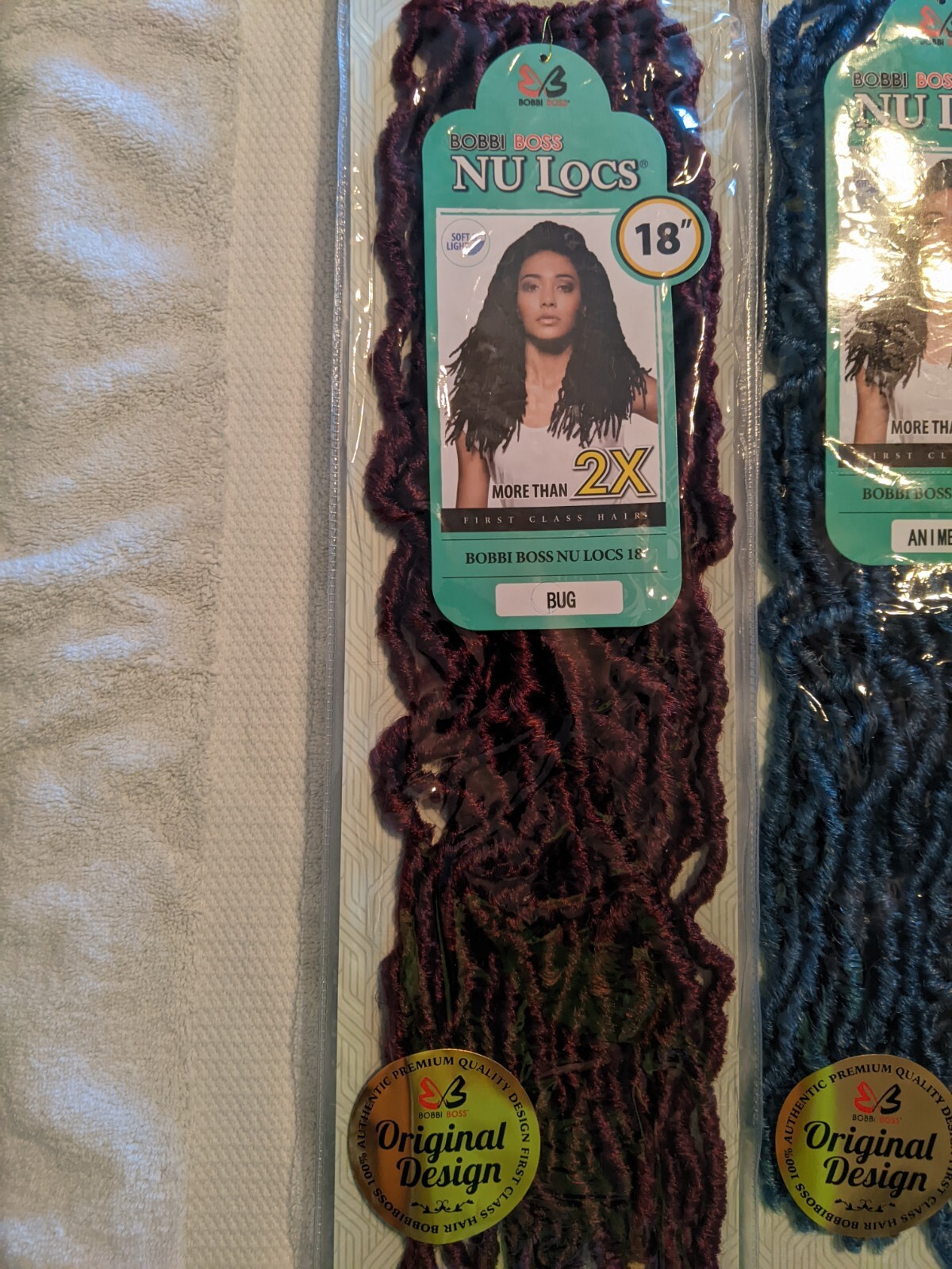 1 Lot Of Bobbi Boss Braided Hair Extensions 14″ And 18″ 60 Pieces