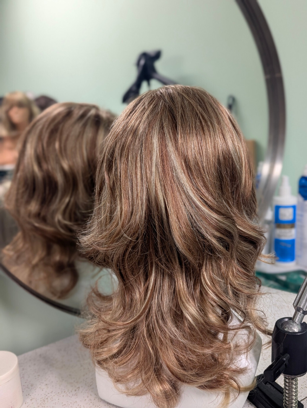 Handtied MonoHenry Margu Like Harper color 88H Highlighted Srawberry Blonde