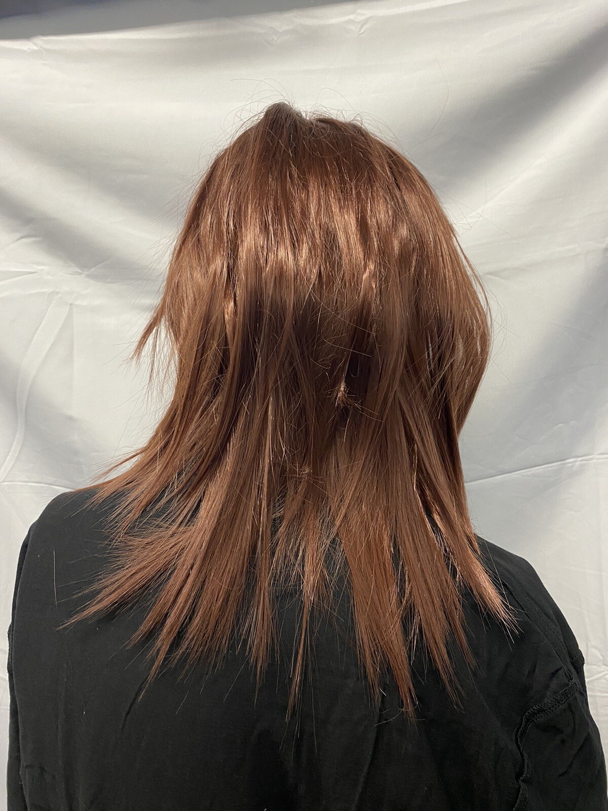 Women’s Unbranded Red Brown Medium Length Wig