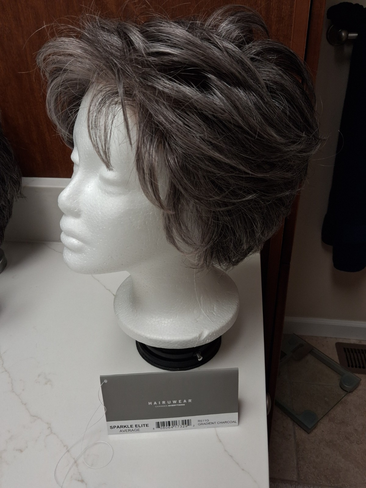 Raquel Welch Sparkle in Average Size, the color is Salt & Pepper 511G
