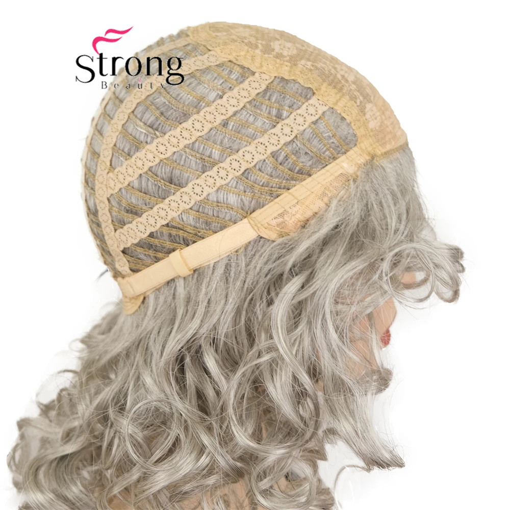 StrongBeauty Short Curly Wig Women Synthetic Natural Looking Daily Party Wigs