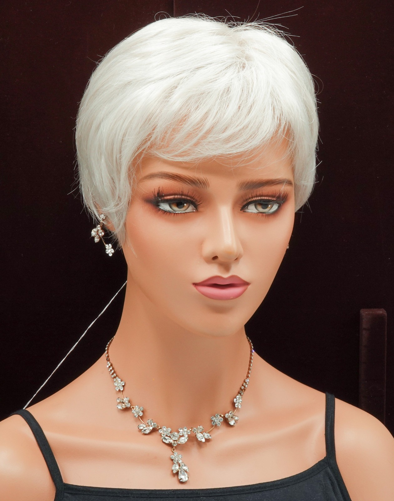 CARA 100 DELUXE Wig by ELLEN WILLE, 60 White Mix CLEARANCE Mono Top + Lace Front