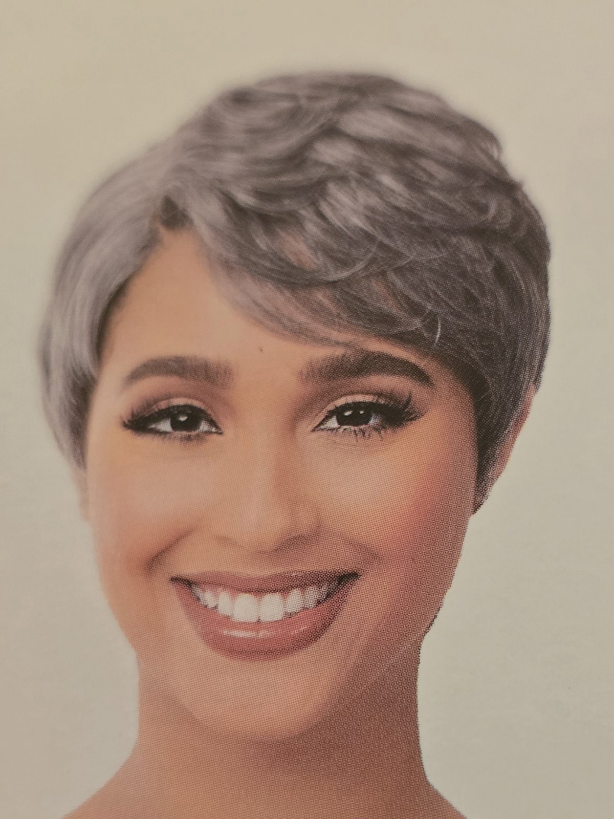 its a wig synthetic wig KEYSHA color TWILIGHT GREY