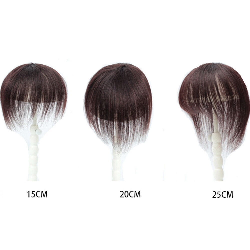 Short Straight Clip in Hair Top Hairpiece for Women Thinning Hair Hair 7x10cm