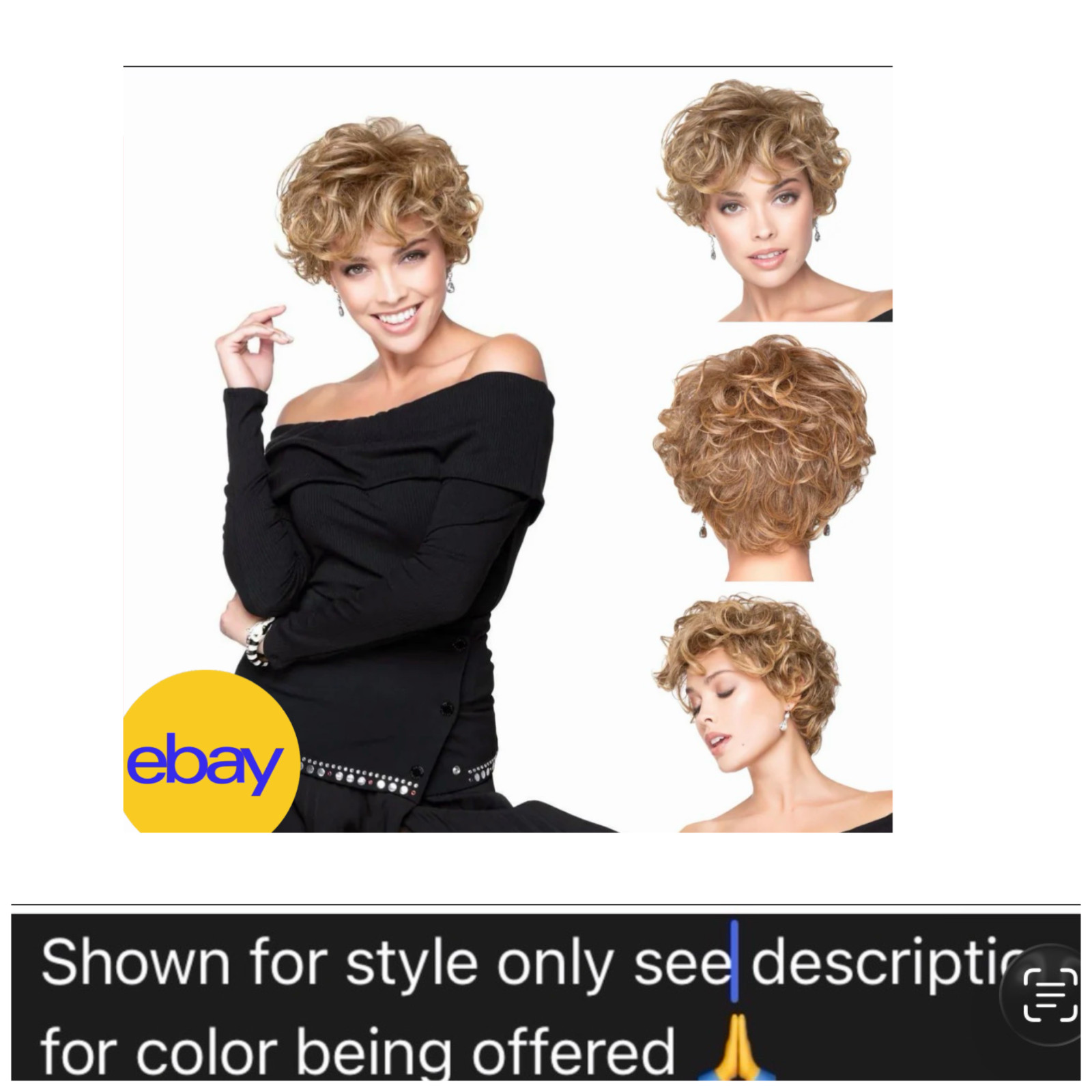 TressAllure Modern Curls | HF Synthetic Wig (Basic Cap) 27/25/88🙏