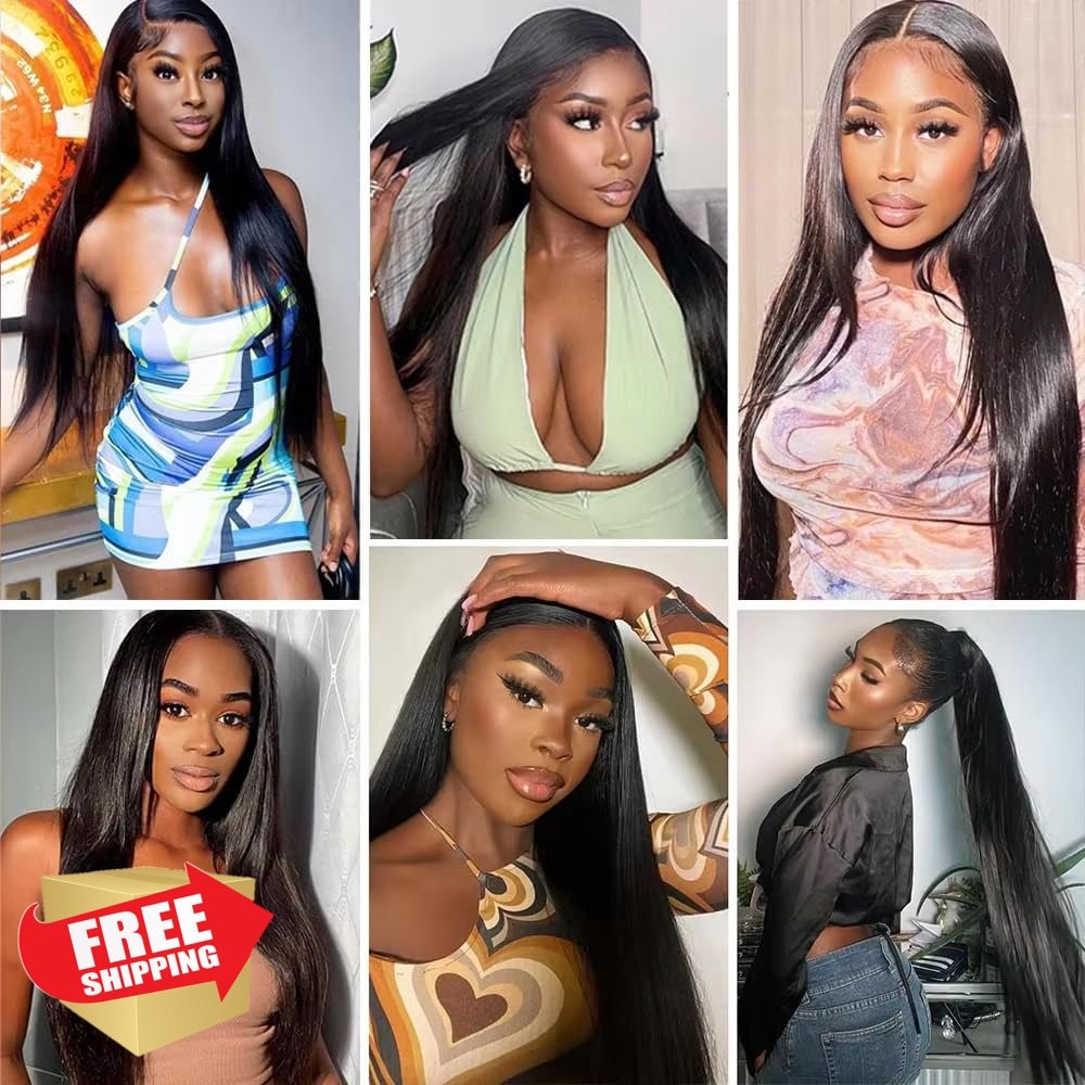 FuivJuix 24-28 Inch #1B Straight Bundles 50g