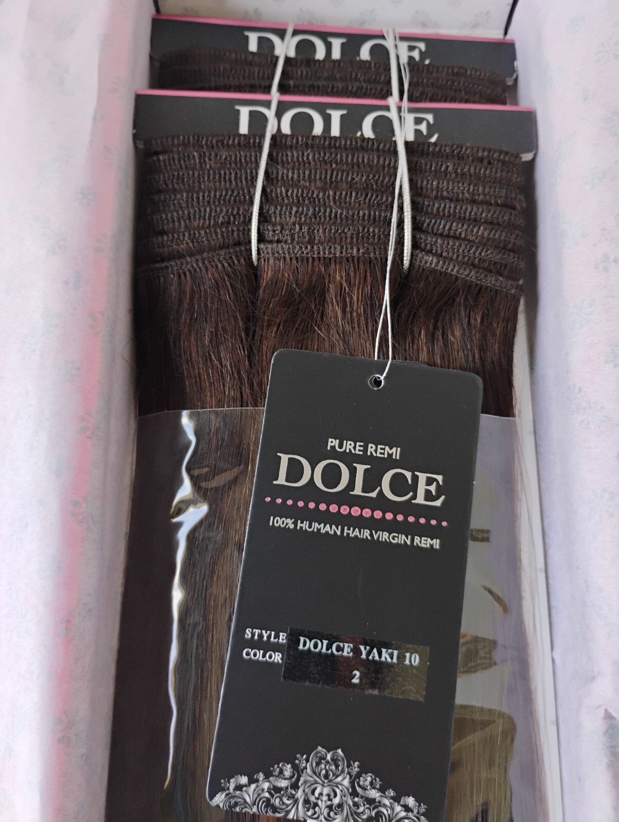 Dolce 100% Premium Human Hair Virgin Remi Extensions 10″-12″-14″-16″-18″
