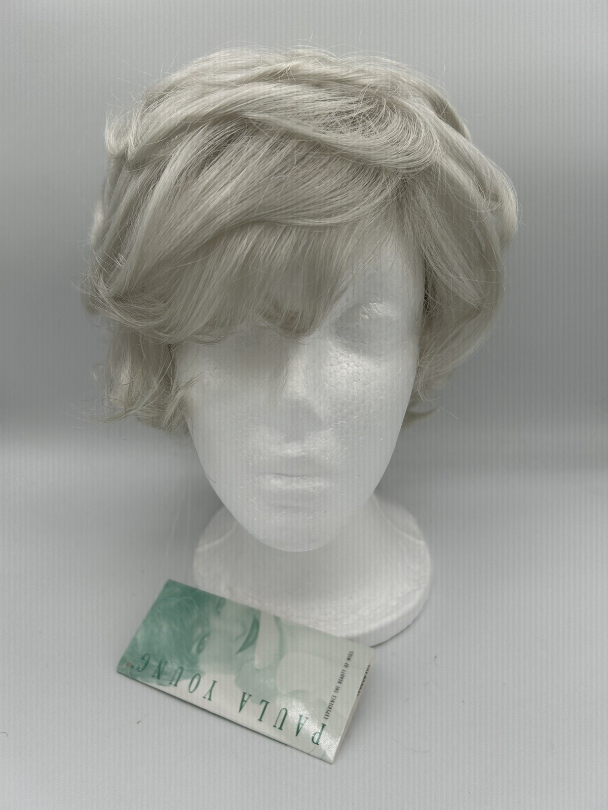 Paula Young Elise-A Wig Style A2071 Layered White Color 60 Size A NEW NWT