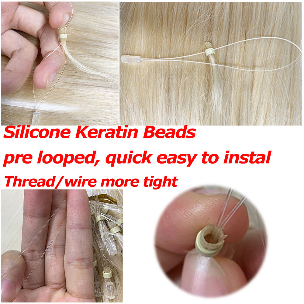 CLEARANCE Micro Loop Beads Real Remy Human Hair Extensions Ring 150S Balayage