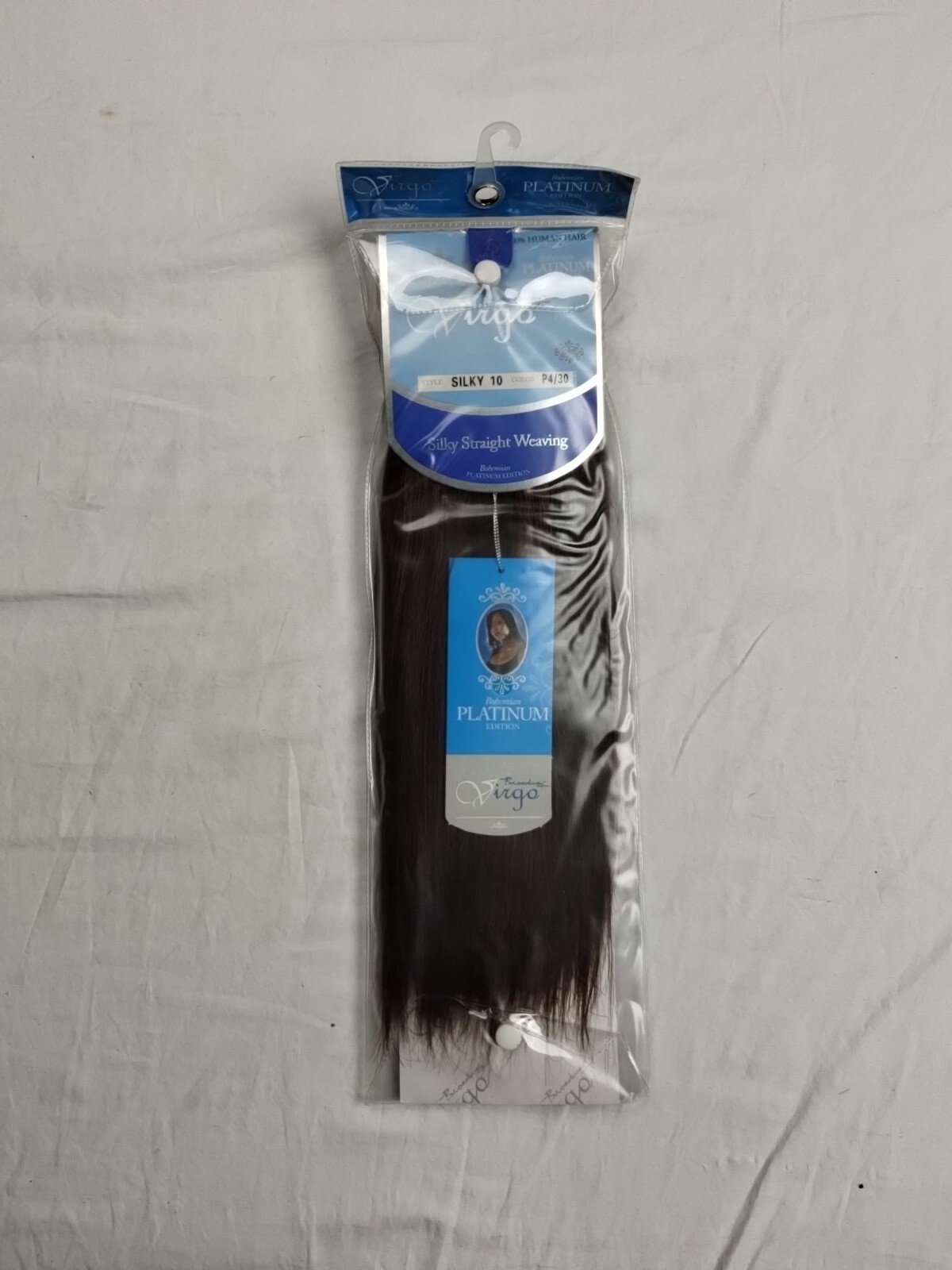 Broadway Virgo Bohemian Platinum Ed. 100% Human Hair Extension Silky 10 P4/30
