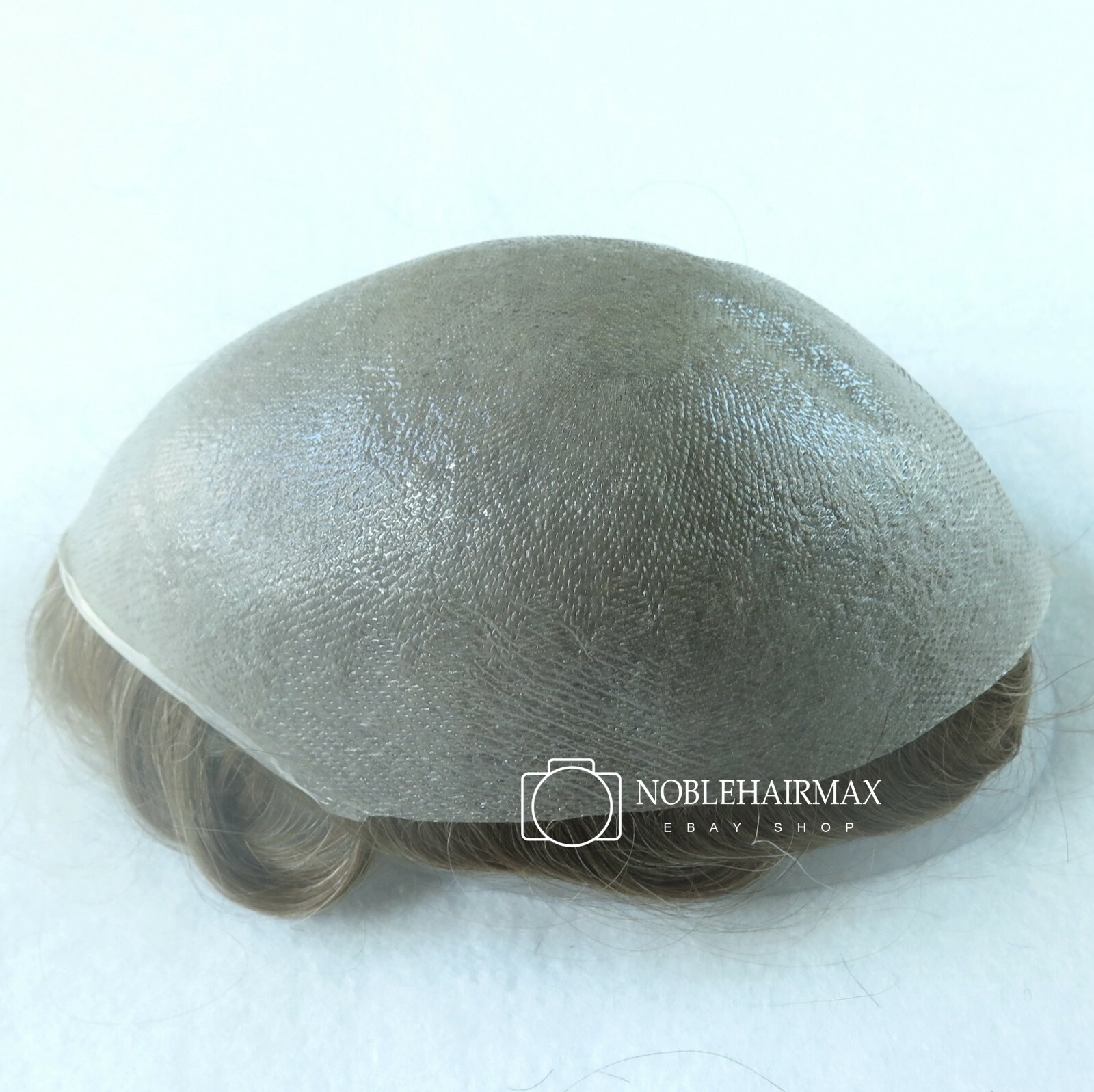 Natural Hairline Mens Hair Replacement System Ultra Thin Skin Toupee Piece #2020
