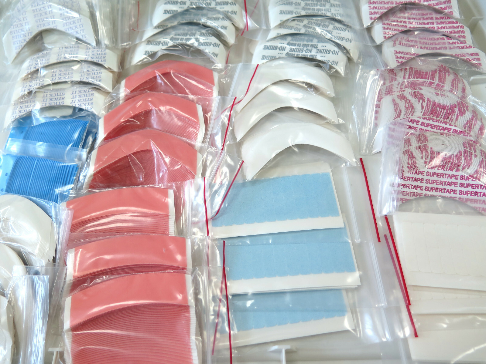 Super Tape for Hair Systems Lace Wigs Toupee Hair Contour Shape “A” “C” Adhesive