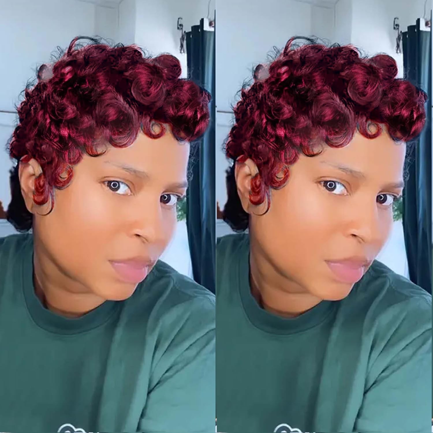 Pixie Cut Wig Human Hair for Black Women Short Pixie Cut Wigs 100% Real Human Ha