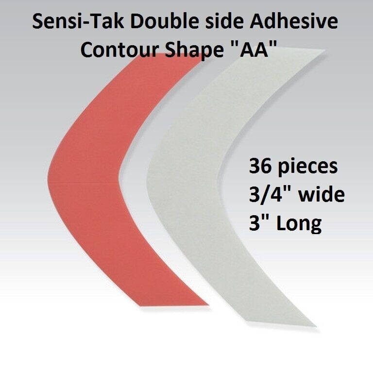 WOW! Walker 36 SENSI-TAK Red Liner Tape Contour AA Hair Tape & FAST FREE SHIP!