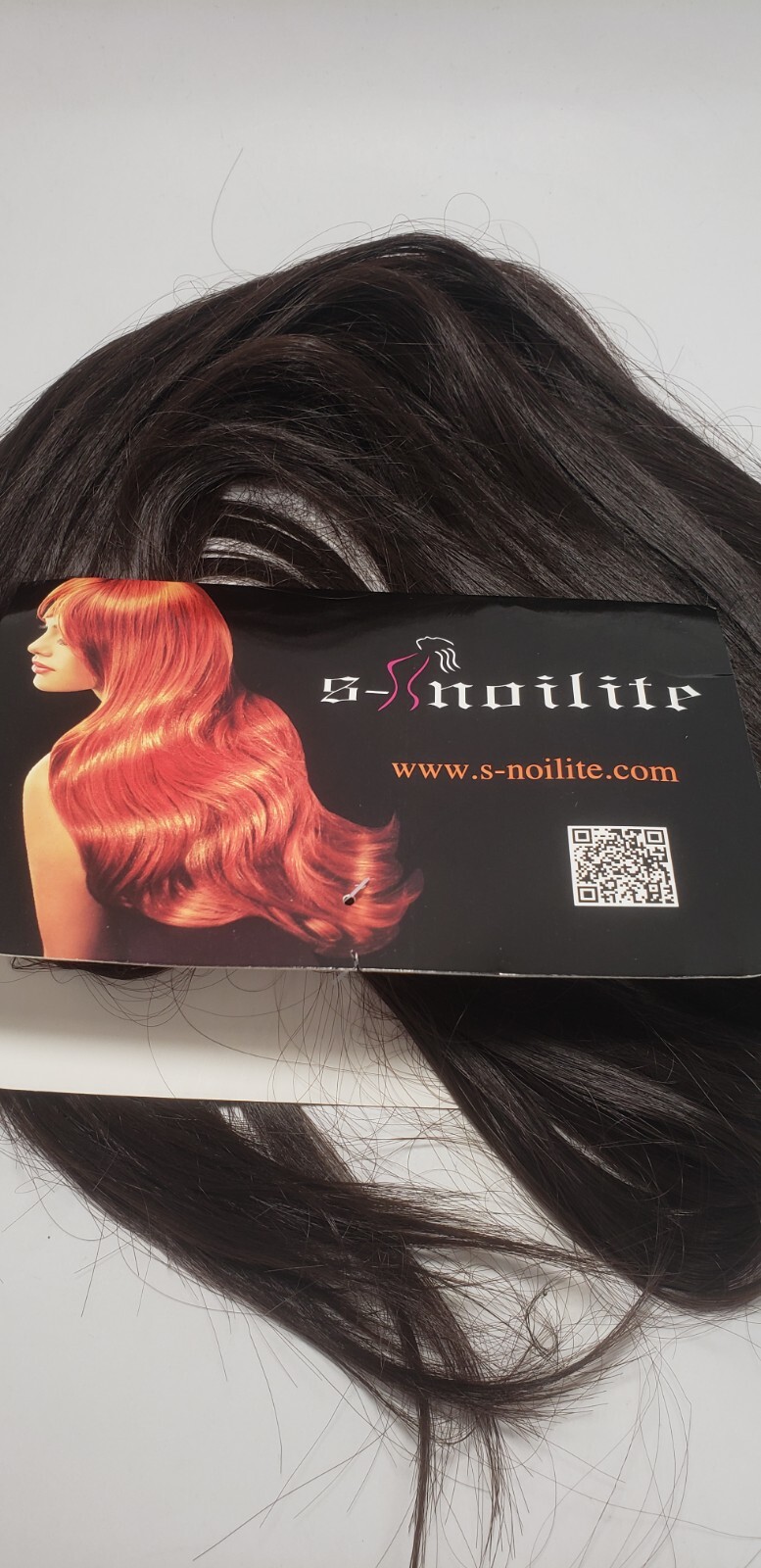 S Nolite 8 Pc- 26 Inch Hair Extensions T836- Open Box W/ Package Very Dark Brown