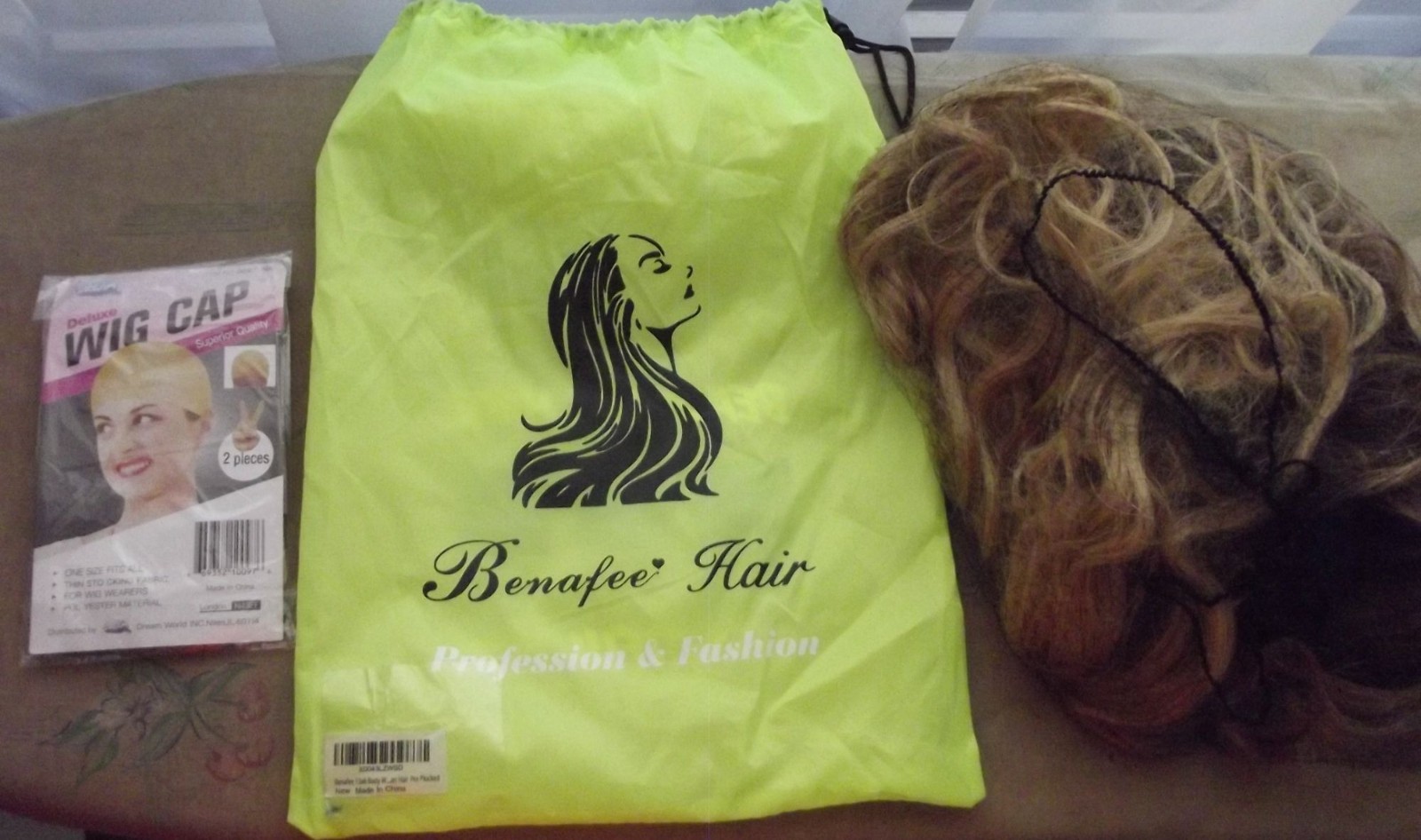 Benafee Human Hair Wig 24″ Long Ombre Brown Wavy 13×6 Pre Plucked