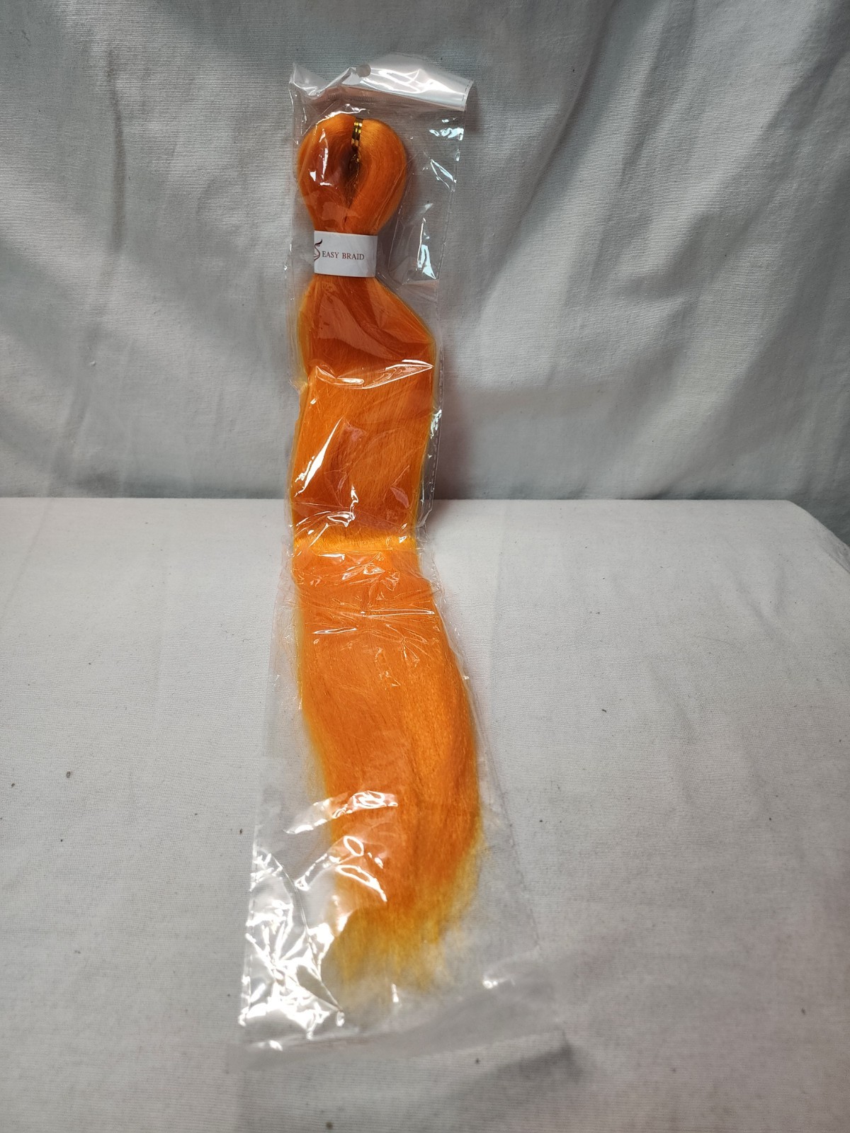 Msloosily Pre-Stretched Braiding Hair 8 PK 20 Inch Synthetic Twist Braids,Orange