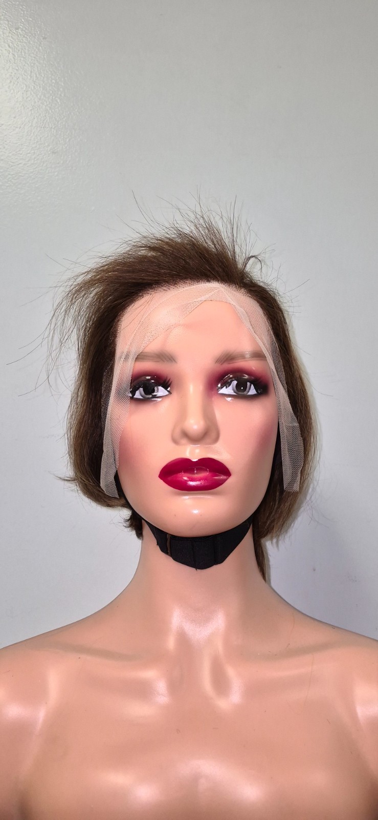 Short Blonde & Brown Wig