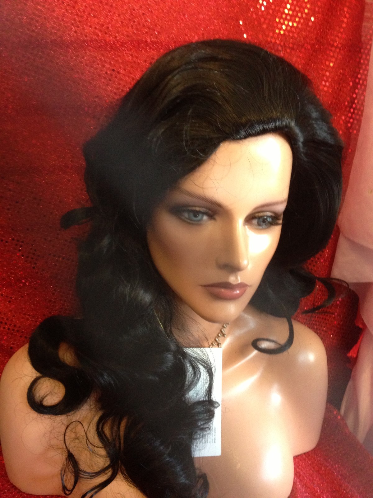 SIN CITY WIGS SLEEK SHINY A LINE PAGE BOB ANGLED DRAG QUEEN SEXY LADY BANGS BODY